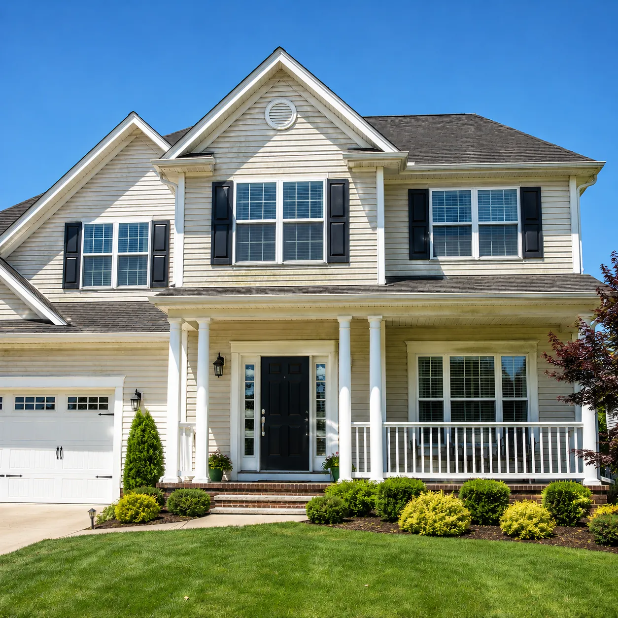 House Washing before soft washing by Prime Softwash in St. Johns County, FL