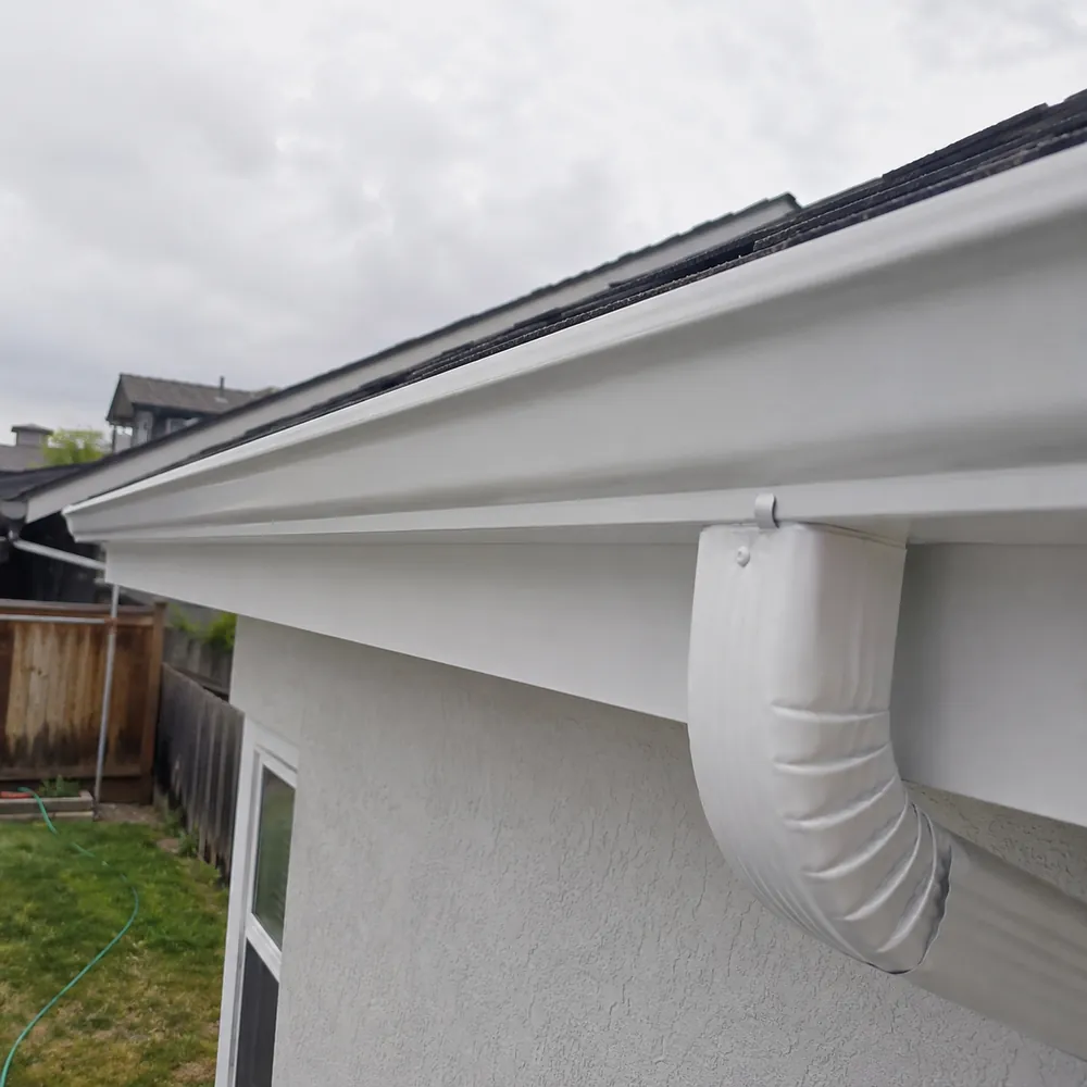 Gutter Cleaning after soft washing by Prime Softwash in St. Johns County, FL